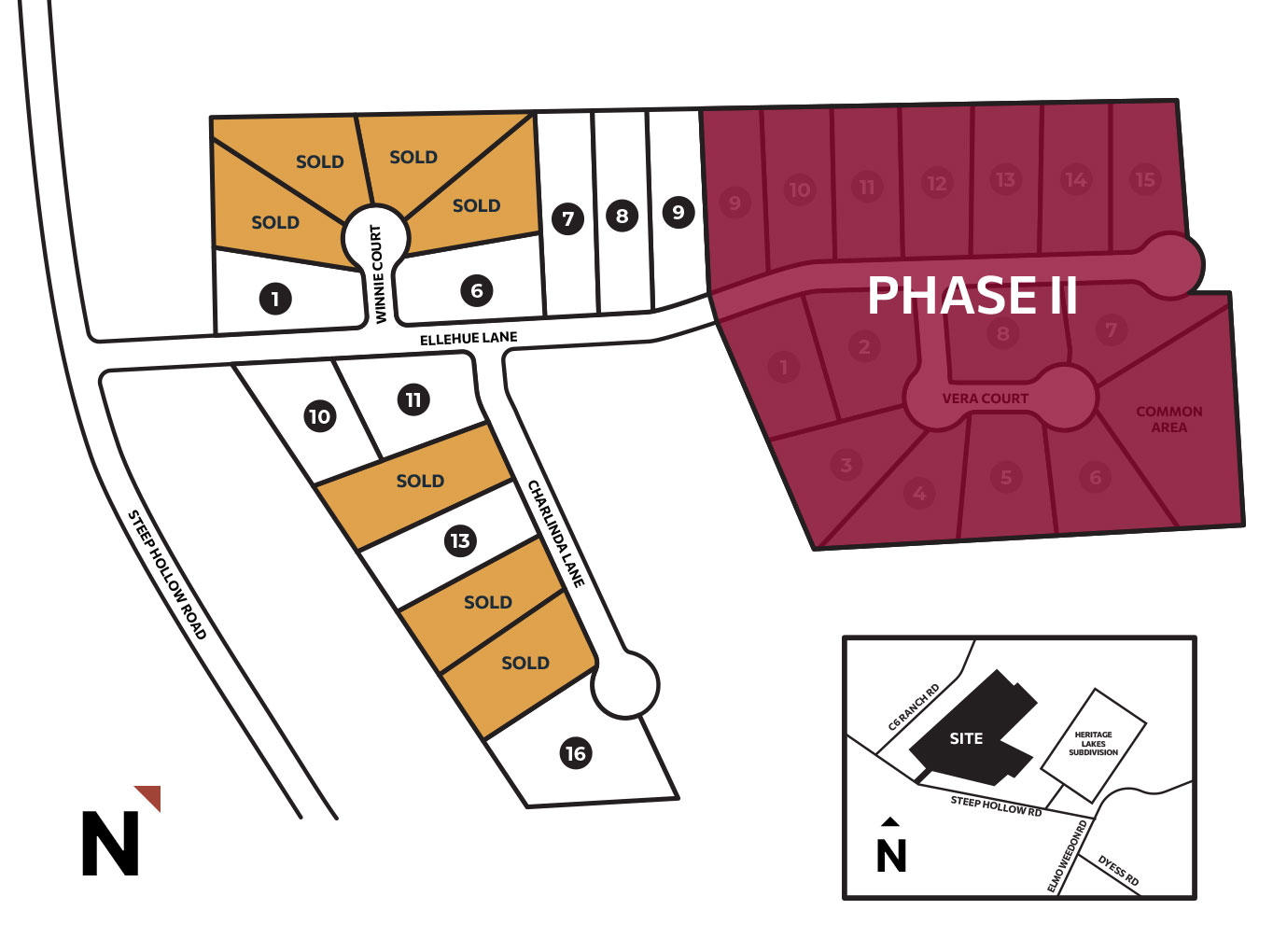 Phase 1 Site Map